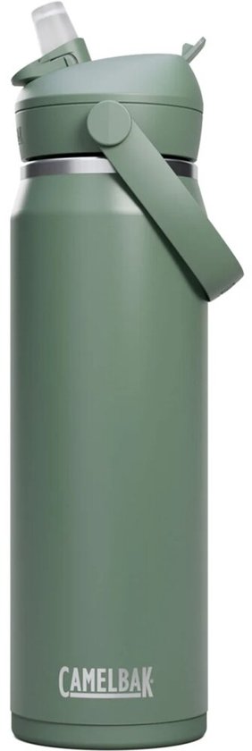 CamelBak Thrive Flip Straw - Vacuum Insulated - RVS Isolatie drinkfles - 1,2 L - Groen (Moss)
