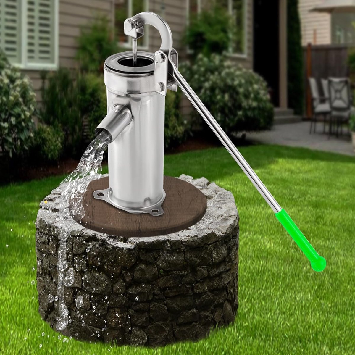 RFWR Handmatige waterpomp voor tuin en park thumbnail 5