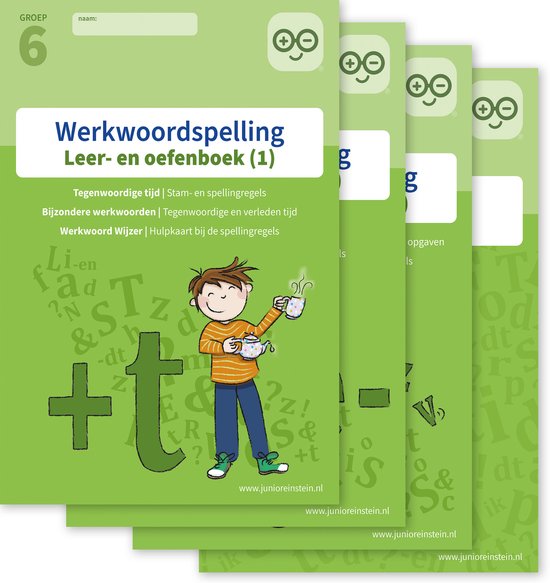 Werkwoordspelling Leer- en Oefenboek groep 6 Compleet Groep  ... - cover