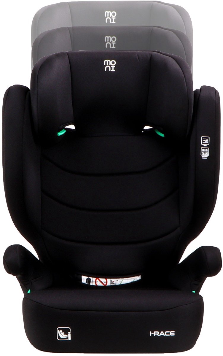 Moni i-Race Cosmo Black 100-150 cm Isofix i-Size Autostoel thumbnail 6
