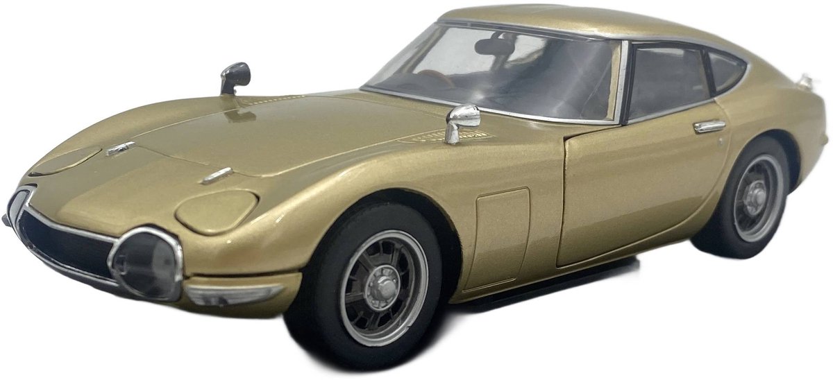 Toyota 2000 GT 1967 124229 WhiteBox model 1:24 goud