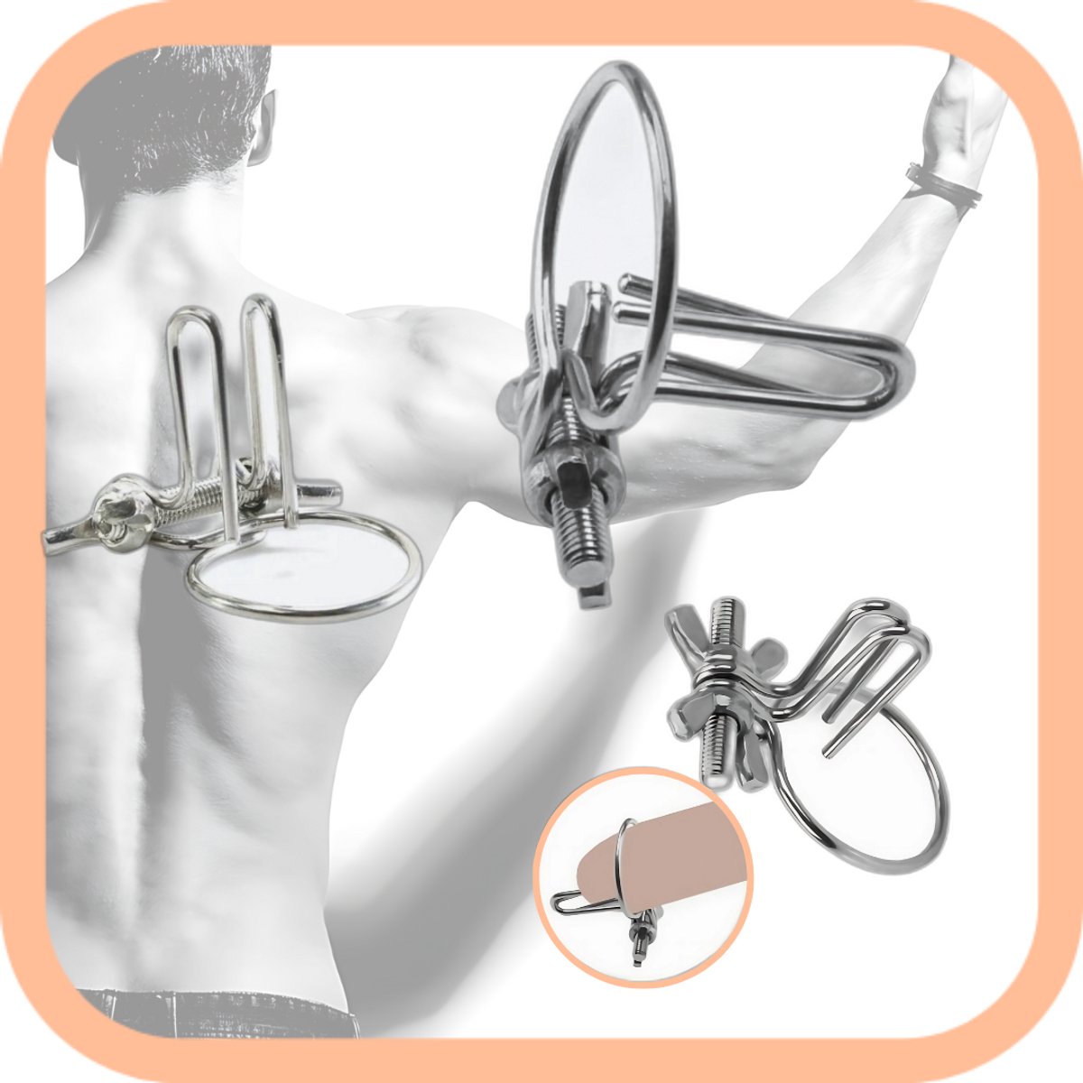 Goedkoopste Urethrale Stretcher Plasbuis -Urinebuis trainer - Dilator - RVS