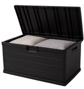 HIXA Kussenbox - voor Buiten - Groot - Waterdicht - Weersbestendig - 340L - Opbergbox - Tuinkussenbox - TIBO