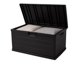 HIXA Kussenbox - voor Buiten - Groot - Waterdicht - Weersbestendig - 340L - Opbergbox - Tuinkussenbox - TIBO