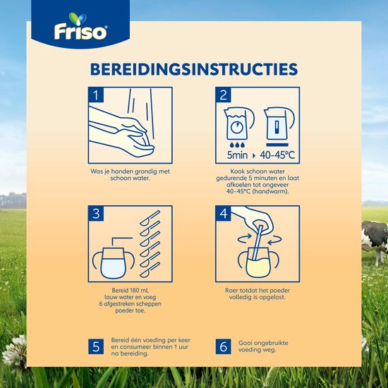 Friso 3 Opvolgmelk - vanaf 12 maanden - 400G van Friso — afbeelding 3