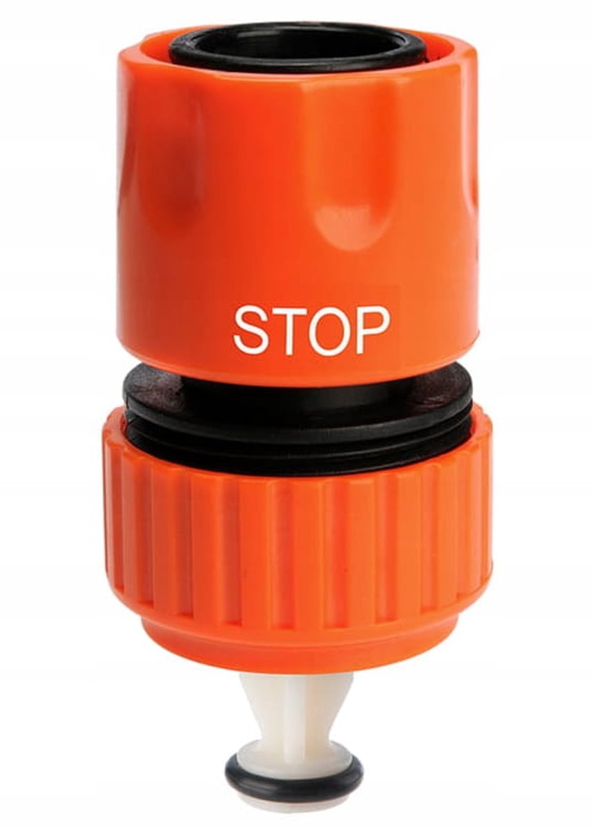 Galicja Verdenia Serie - Tuinslang Snelkoppeling - 1/2 inch - Stopfunctie - Compatibel