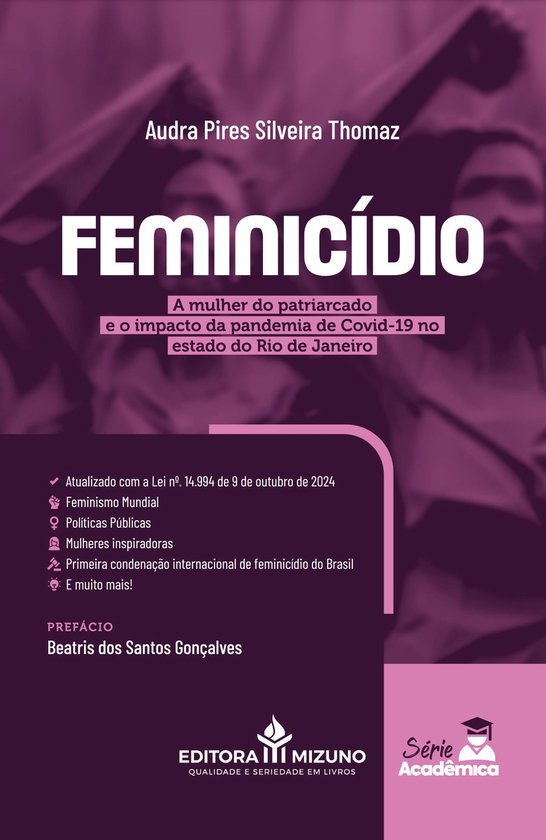 Feminicídio De acordo com a Lei 14.994, de 2024 - cover