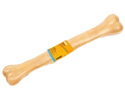 Boomy - Kauwbot van 100% runderhuid - Natuurlijke hondensnacks voor gebitsverzorging - Hondensnoepjes voor grote honden - 50cm