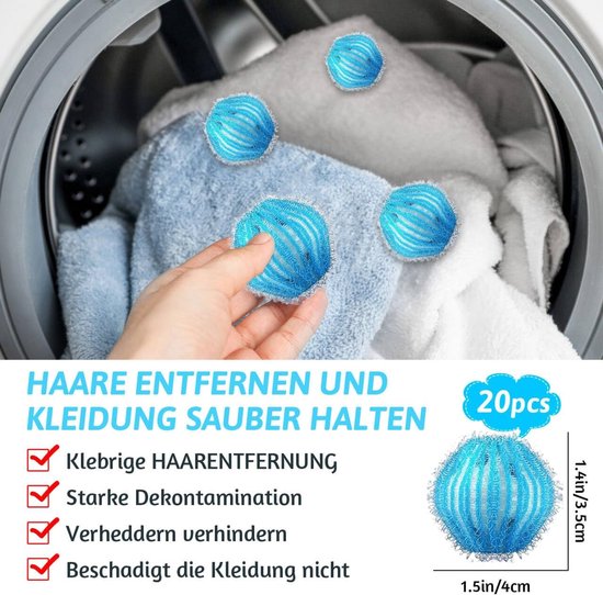 Haarvanger voor wasmachine - haarvanger voor het verzamelen van