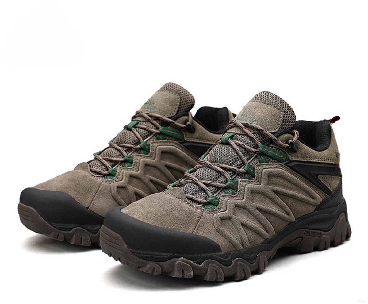 Wandelschoenen Waterdicht Lederen Hicking schoenen Berg schoenen Wandelschoenen heren Creme