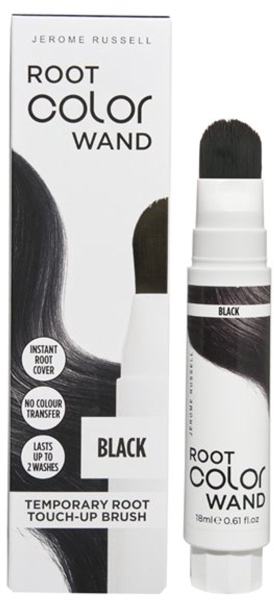 Jerome Russel - Root Color Wand - Zwart haar - uitgroei bijwerken in een paar bewegingen