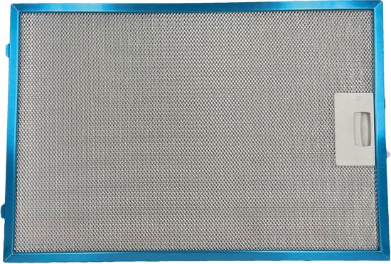 Filtre à graisse métallique Multaparts® pour hotte aspirante 388 x 265 x 8 mm | Alternatief pour Bosch / Siemens 00742967 | Convient pour Bosch, Constructa, Neff, Siemens, Zanker