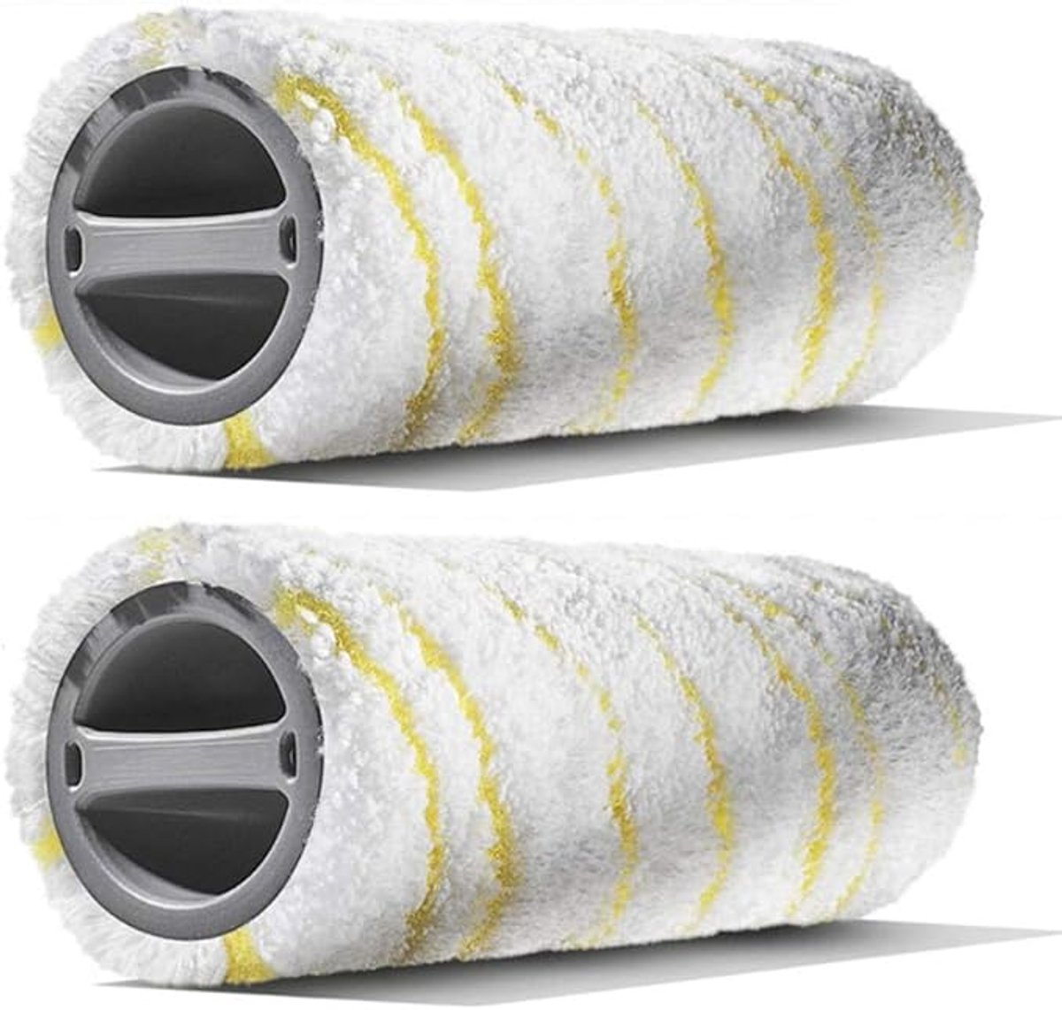 Vervangingsrollen - 2 Stuks - Microvezelrollen - Floor Cleaner Accessoire - Universeel Vloerreinigingsmiddel - Geschikt Voor De Kärcher Fc 3, Fc 5, Fc 5 Snoerloze En Fc 7 Snoerloze Vloerreinigers