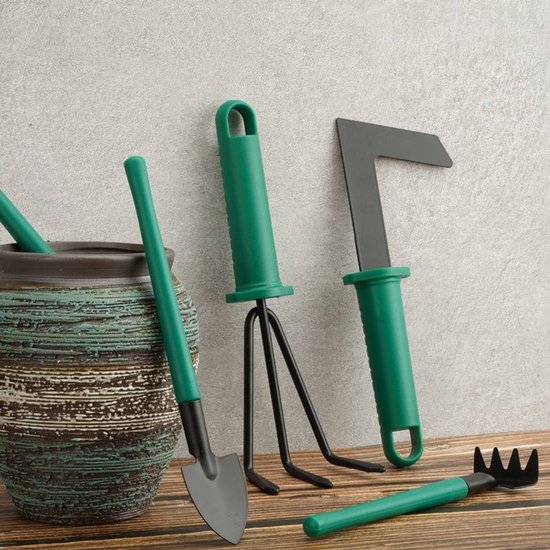 Ceruzo Tuingereedschapset 10-delig - Met Koffer - Tuin-Balkon-Camping van Ceruzo — afbeelding 3
