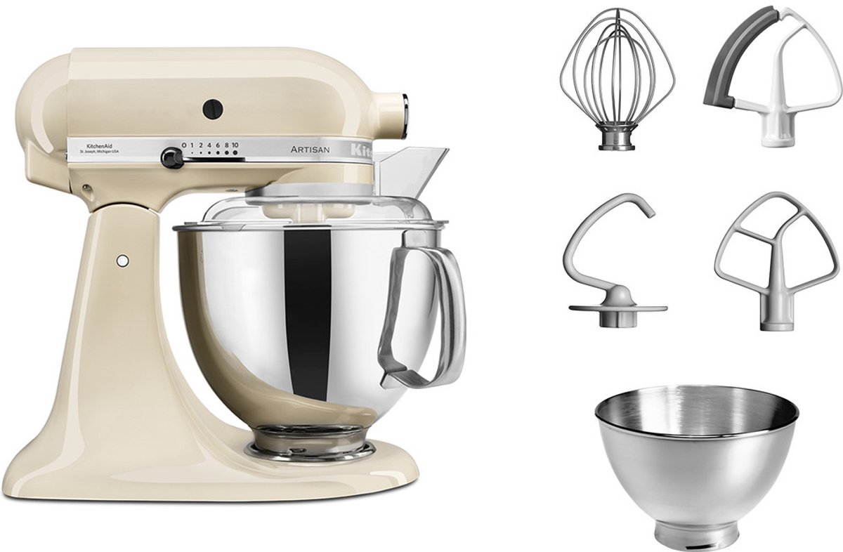 KitchenAid 5KSM175PSEAC - Keukenmachine met planetair systeem thumbnail 2