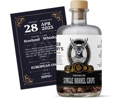 Deer Jimmy’s® Make Your Own Legendary Drink – Batch 28: Whisky Speyside Barrel Chips – Maak je eigen drank met eiken houtsnippers van een premium whisky vat