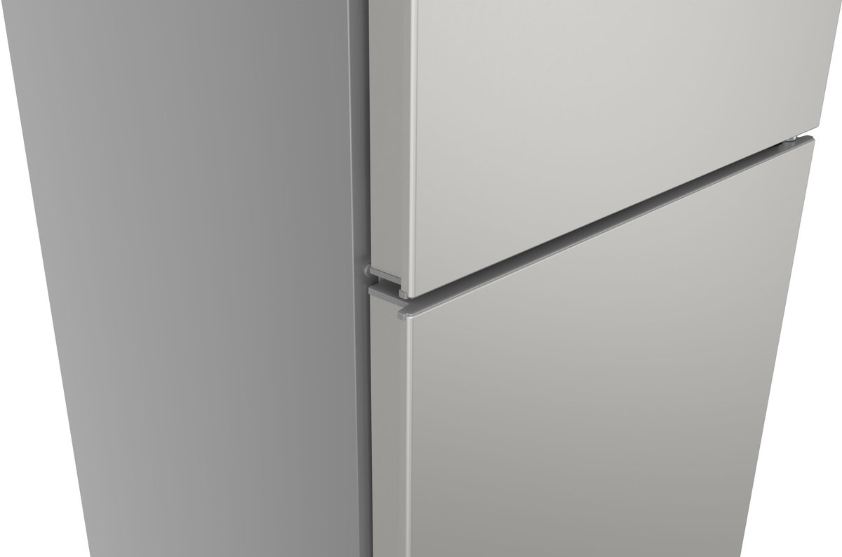 Bosch KGN33NSDB - Serie 2 - Koelkast -Koel-vriescombinatie - 175.4 x 61.4 cm - Total No Frost - Nooit meer ontdooien - Zilver- Led verlichting - Energielabel D — afbeelding 6
