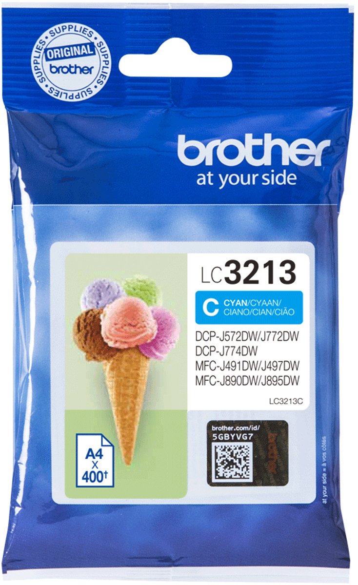 Original Ink Cartridge Brother LC3213