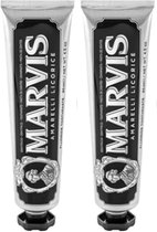 Marvis Amarelli Licorice Toothpaste 85ml [set of 2 - 85ml x 2]