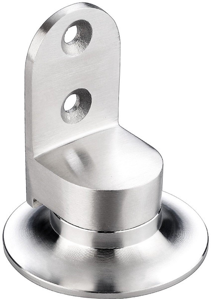 2 stuks massief gegoten Sus304 roestvrij staal, vloermontage, sterke magnetische deurstopper