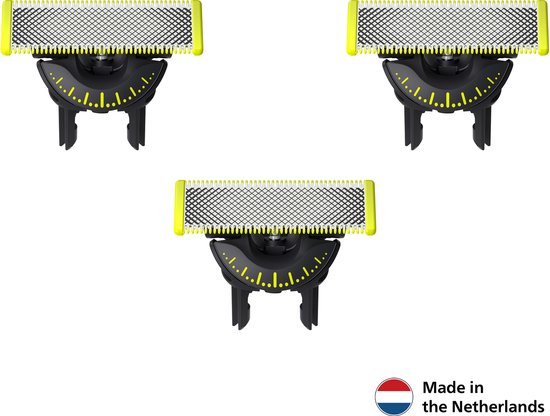 Philips OneBlade 360 Blade - Vervangmesjes - Scheermesjes - 3 stuks - QP430/50