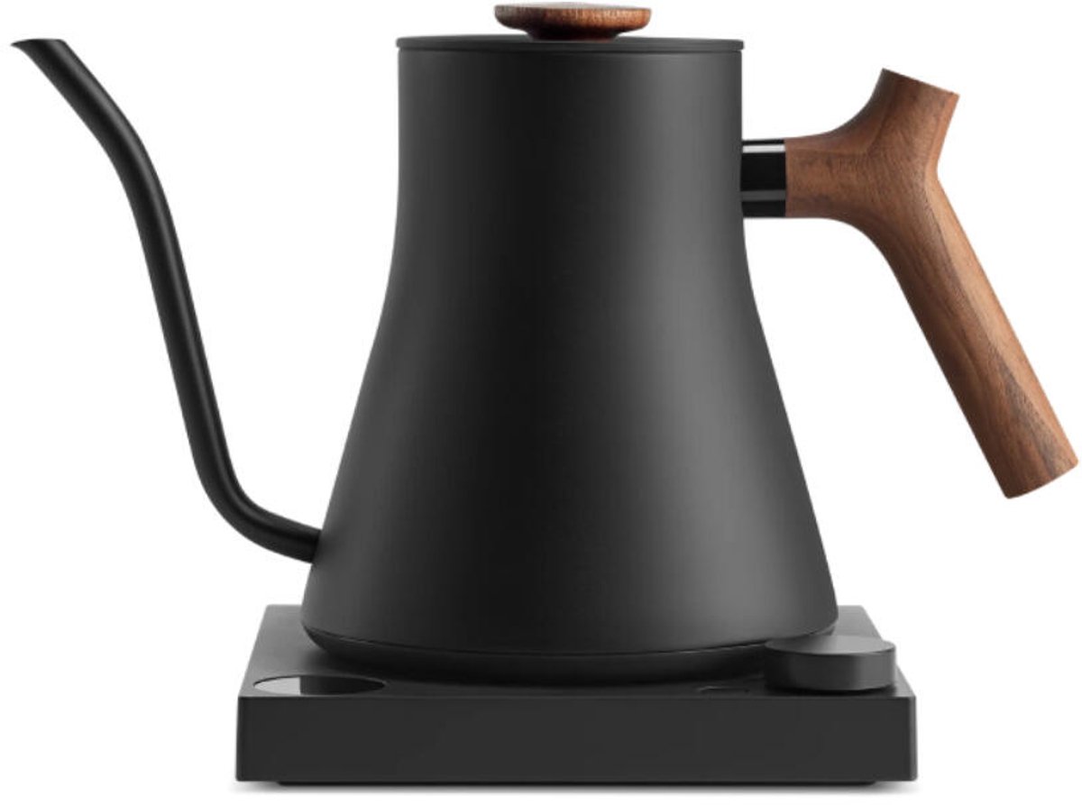 FELLOW - Stagg EKG Pro 0,9l - Matte Black+Walnut Handle