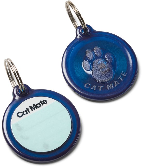Cat Mate Elite I.D. Disc Kattenluik met Timerbediening 26,5 cm x 24,8 cm — wit - 305W