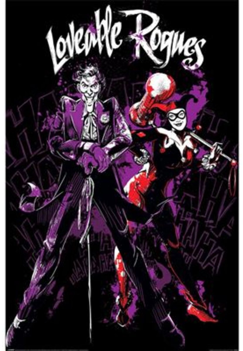Pyramid Poster Batman - Lovable Rogues 61x91,5cm Divers
