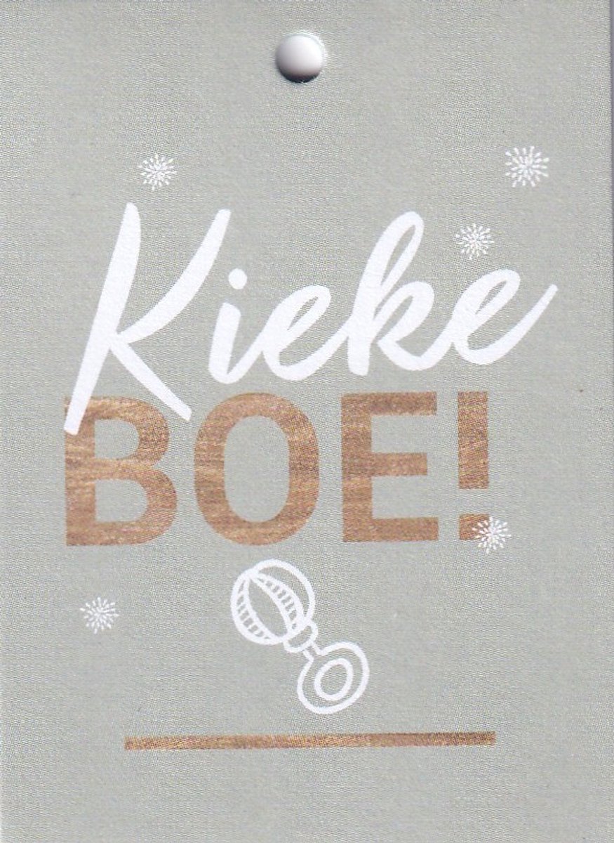 Bloemenkaartjes - 25 stuks - Mini Kaartjes - 5 x 7 cm - Bloemist - Kadootjes - Kieke Boe! - JK-140