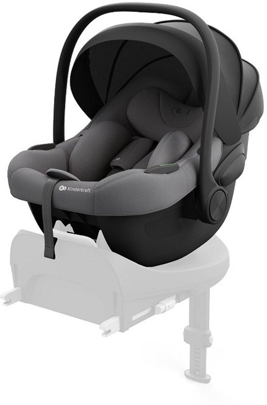 Kinderkraft I-LITE Autostoel – 40-87 cm – Met Isofix – Groep 0+ – Grijs