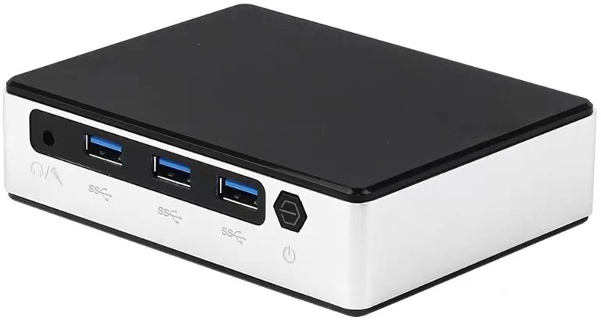 Elementkey IONX Mini – Mini PC - Desktop Computer - i7-1060NG7 – 3.8 GHz Turbo - 16GB RAM Samsung 512GB SSD - Windows 11 PRO - Intel Iris Plus Graphics – 8 Cores 4 Threads - Bluetooth 4.2 thumbnail 2