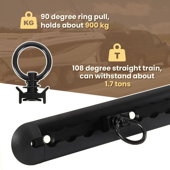 4x Rail d'avion, Verrou de transport, pour sécuriser les marchandises, supports