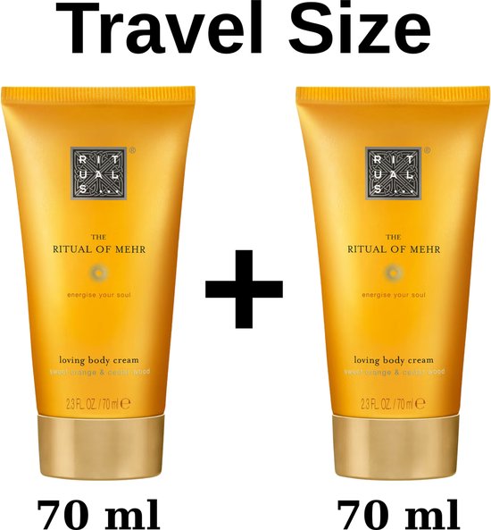 Rituals of Mehr - Travel Body Cream - 2 x 70 ml = 140 ml
