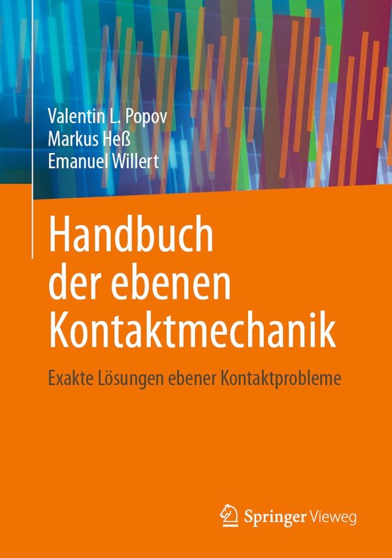 Handbuch der ebenen Kontaktmechanik - cover