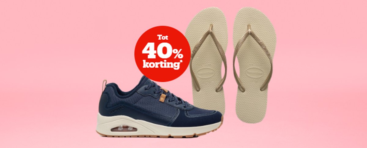 Tot 40% korting*