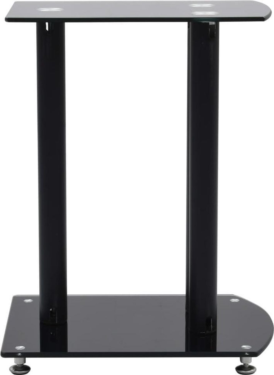 vidaXL Speaker standaard st aluminium