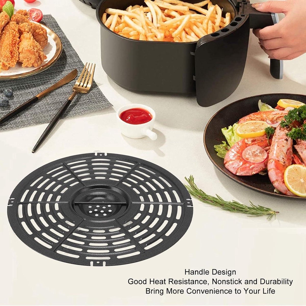 Grillplaten voor hetelucht friteuse kopen? - - Voor 23.59u