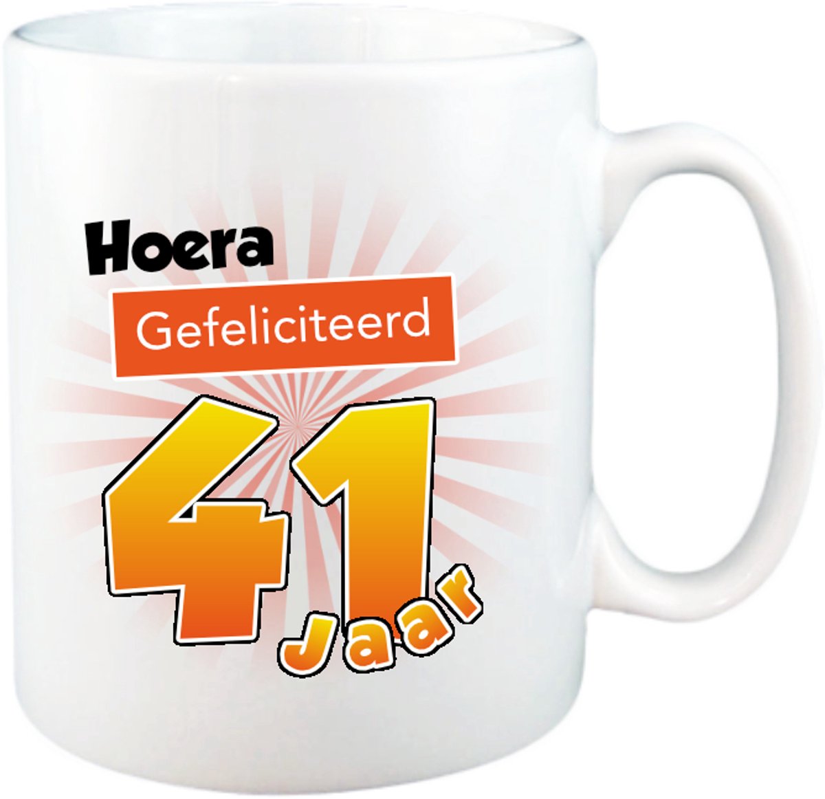 Mok 41 Jaar - Verjaardagscadeau 41 Jaar
