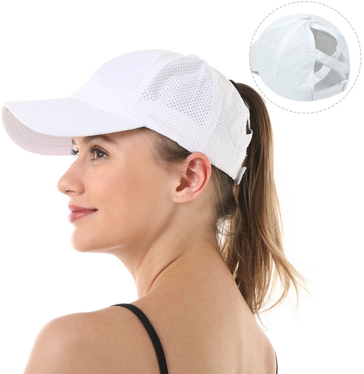 Baseballpet, verstelbaar, vintage stijl, retro baseballpet voor dames
