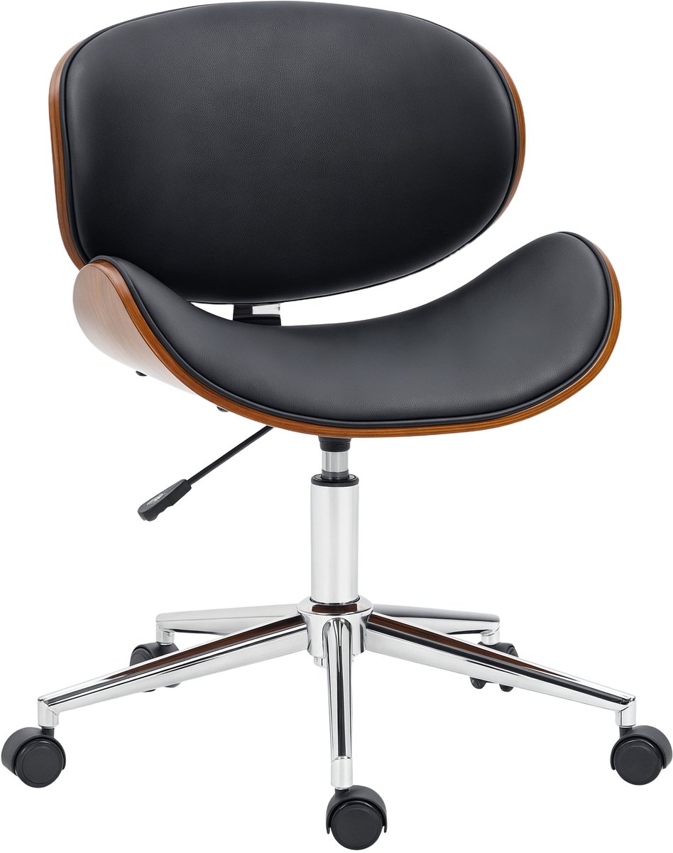Vinsetto-bureaustoel-PU synthetische hoes-53x53x87cm-zwart