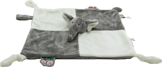 Cute since 1999 - Knuffeldoekjes bundel - Beer & Olifant Doudou - 30 x 30 cm van Merkloos — afbeelding 2