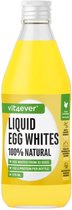 Vit4ever - Vloeibaar Eiwit – 970 ml – 102 g eiwit per fles – Uit vrije uitloop eieren – Ideaal voor shakes, omeletten & bakken – Vetvrij, lactosevrij, glutenvrij