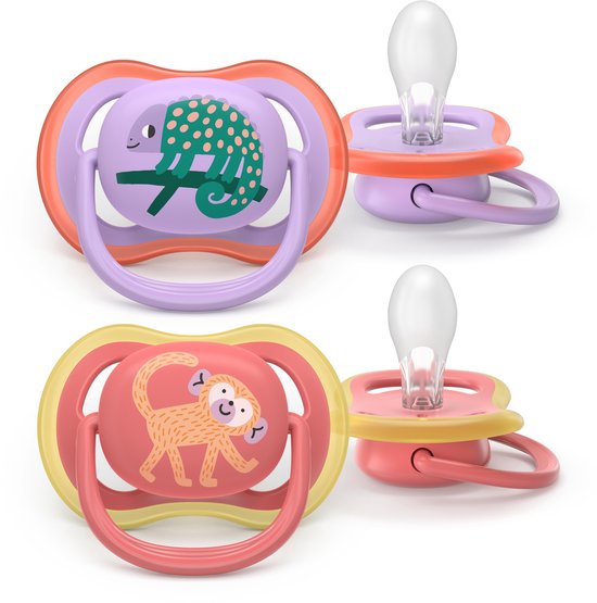 Philips Avent Ultra Air - Ademend en lichtgewicht fopspeen (18mnd+) - 2 stuks - SCF349/47 van Philips — afbeelding 2