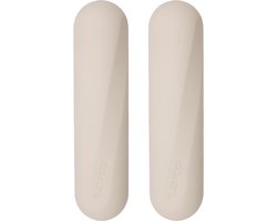 Handgewichten 1.5 kg per stuk - Pilates Gewichten - Dumbells 3 kg - Lichte Dumbells - Workout Gewichten - Thuis Sporten - Inclusief opbergetui - Beige