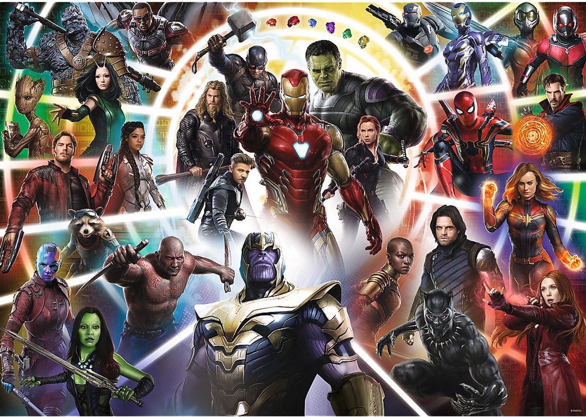 Avengers Puzzel - End Game