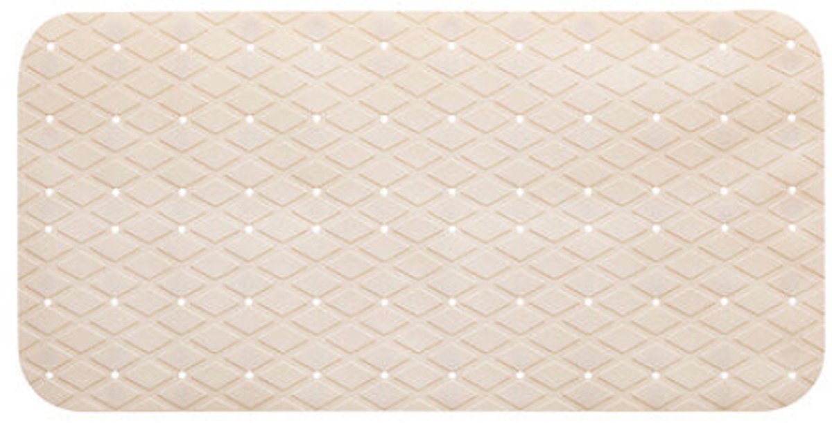 5Five PVC Badmat - 35x70cm - Antislip - Beige