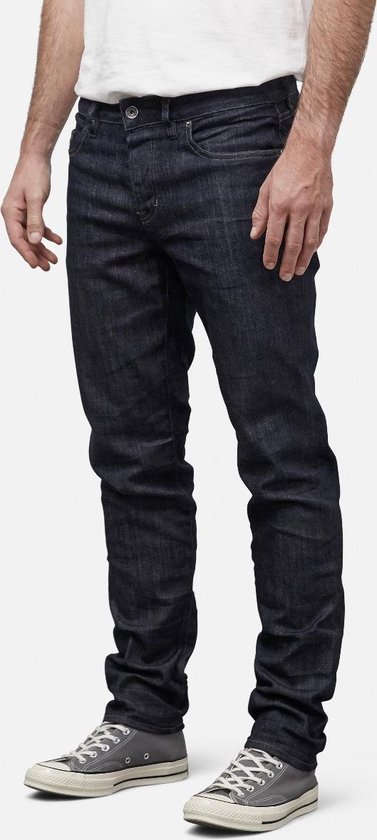 Silvercreek Porter Slim Tapered Jeans Mannen Denim Rinsed | bol.com