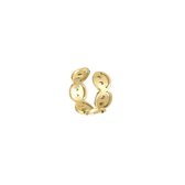 Michelle Bijoux Earcuff 6 smileys Goud JE13243