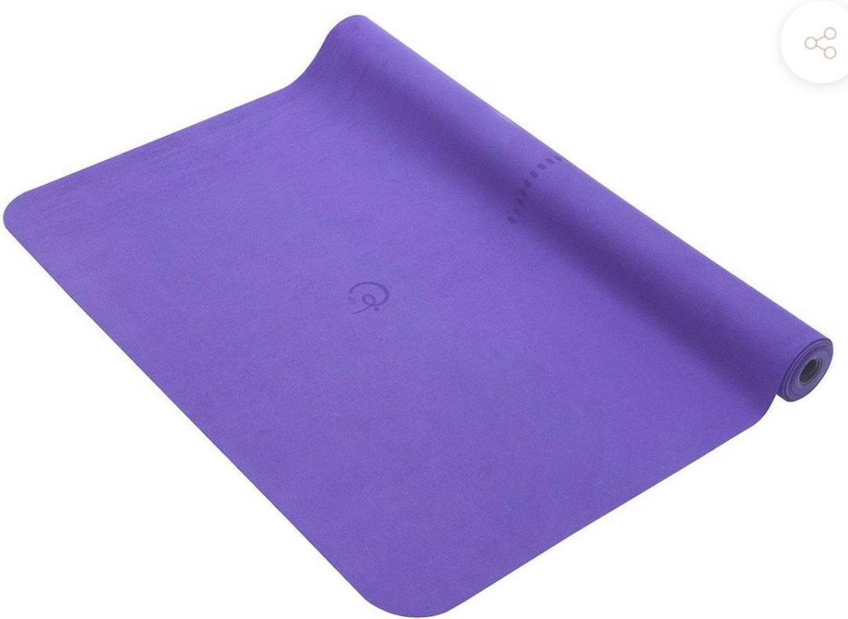 Wiworldandi Yoga Touch Mat Amethyst INCLUSIEF Draagtas