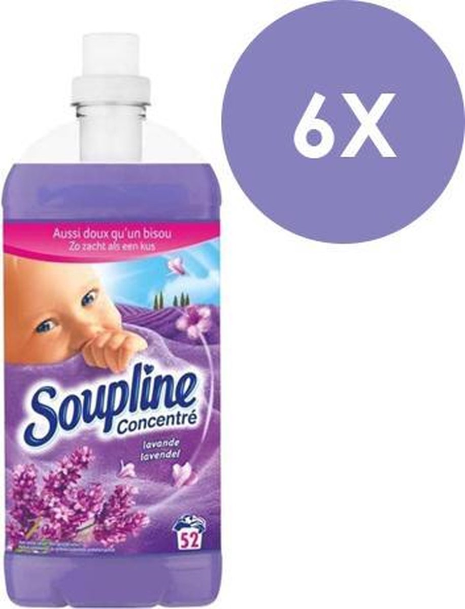 Soupline Lavender Concentrated Fabric Softener 1,3L